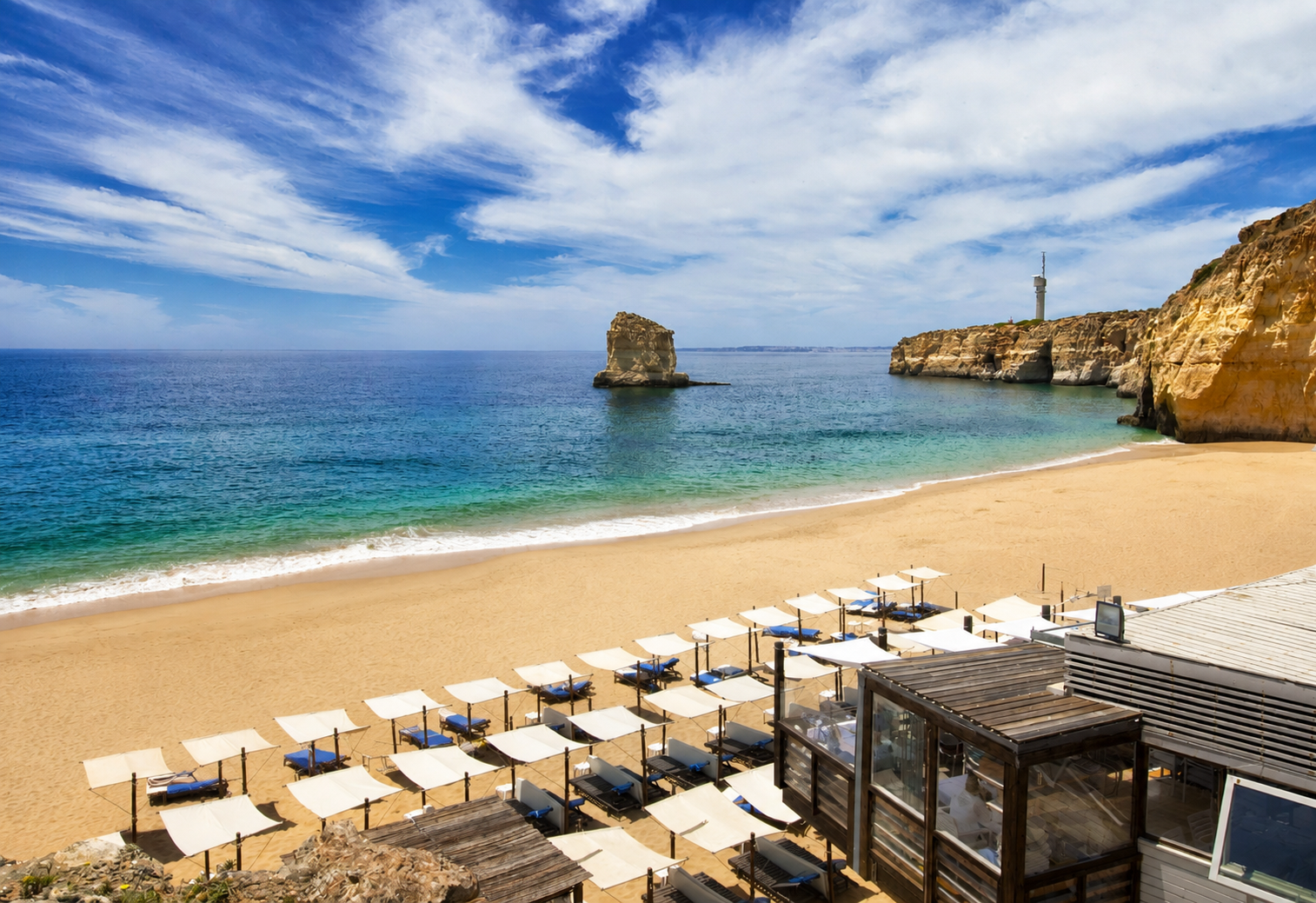 Algarve coastline near Ferragudo