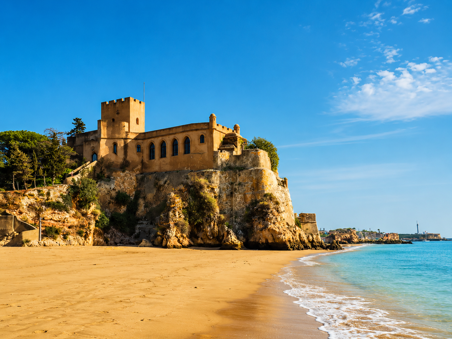 Praia Grande beach near Ferragudo